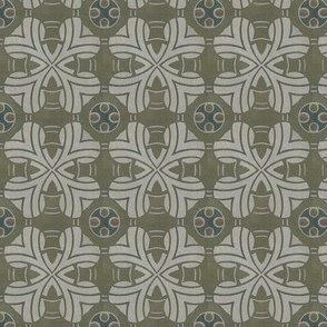 Celtic Design in Greens