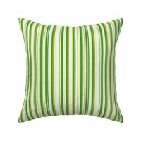 Yellow and Green Candy Stripe