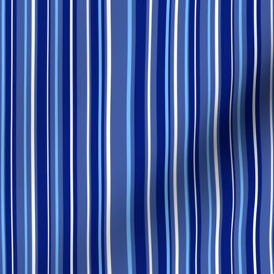 Blue Candy Stripes