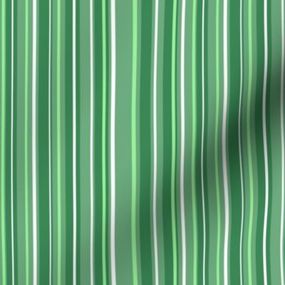 Green Candy Stripes
