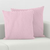 dots // pink and black sweet preppy polka dots little dots