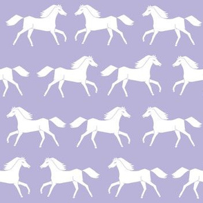 horses // lavender purple light purple lilac farm farmyard ranch girls pastel