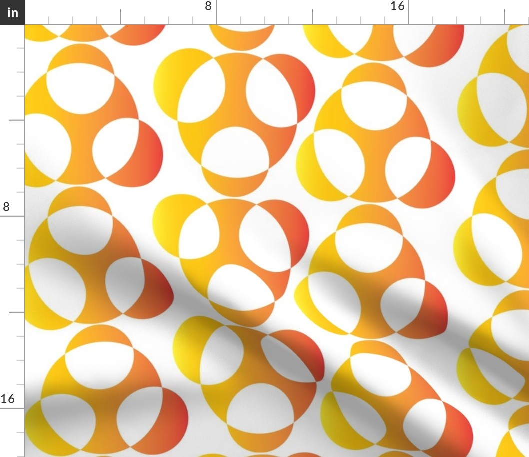 orangeyellowpatern circles