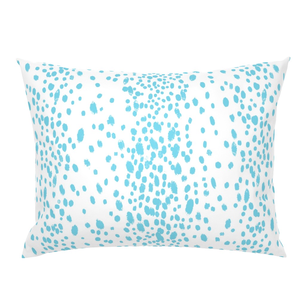 Dots in turquoise