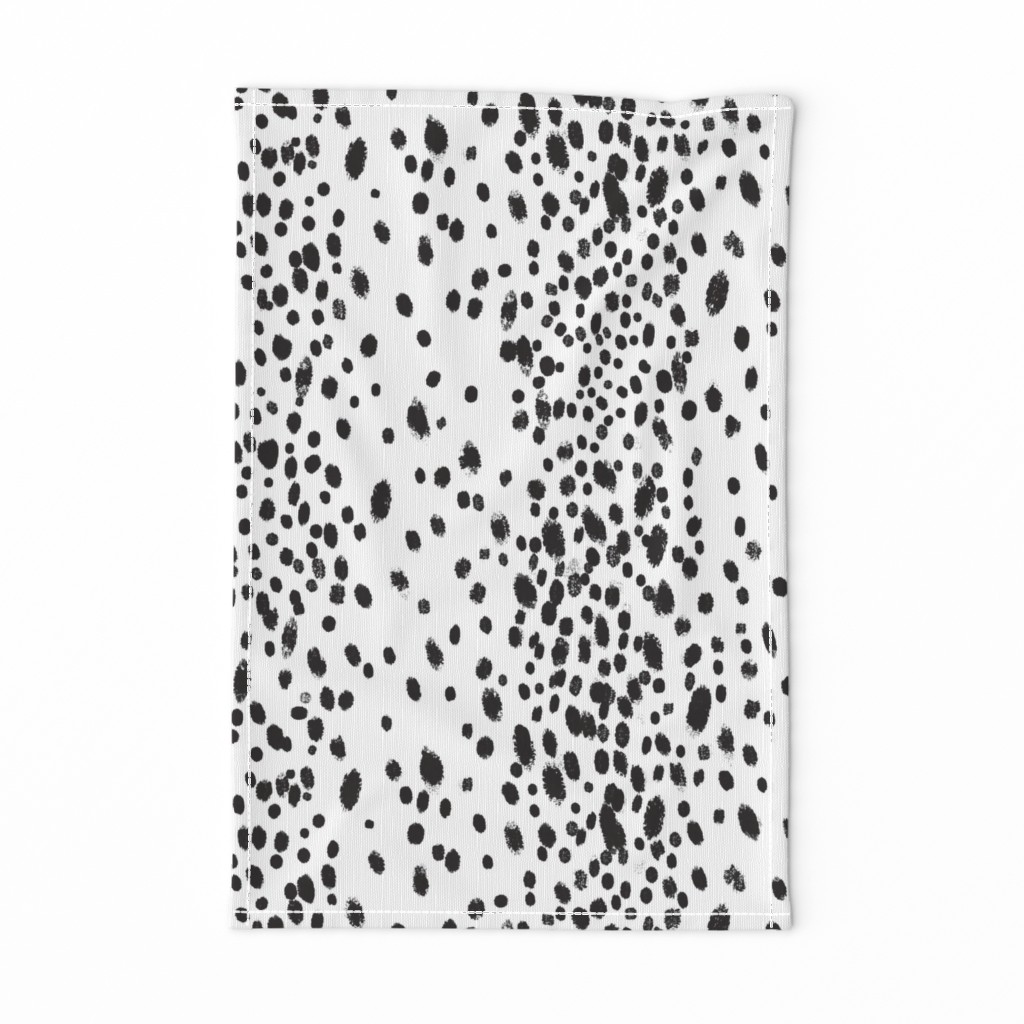 charcoal dots