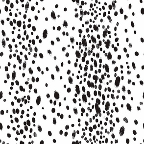 charcoal dots
