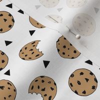 cookies // food chocolate chip biscuits kids triangle novelty small print