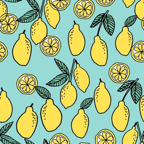 lemon // summer fruit citrus food fruits