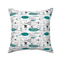 Mid-Century Modern Fish 