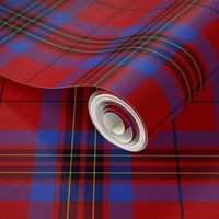 Leslie Red tartan or Duncan tartan, 6" 1842 Vestiarium Scoticum