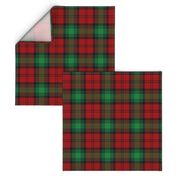 Lindsay tartan #2 from 1850 - 6" red, green, black 