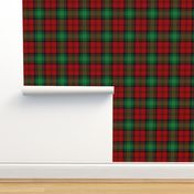 Lindsay tartan #2 from 1850 - 6" red, green, black 