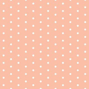 dots // mini dots blush sweet little polka dots girls nursery baby coordinate
