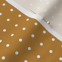 dot // caramel honey spot polka dot sweet dots mini dots