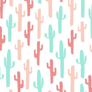 cactus southwest baby girl pastel nursery