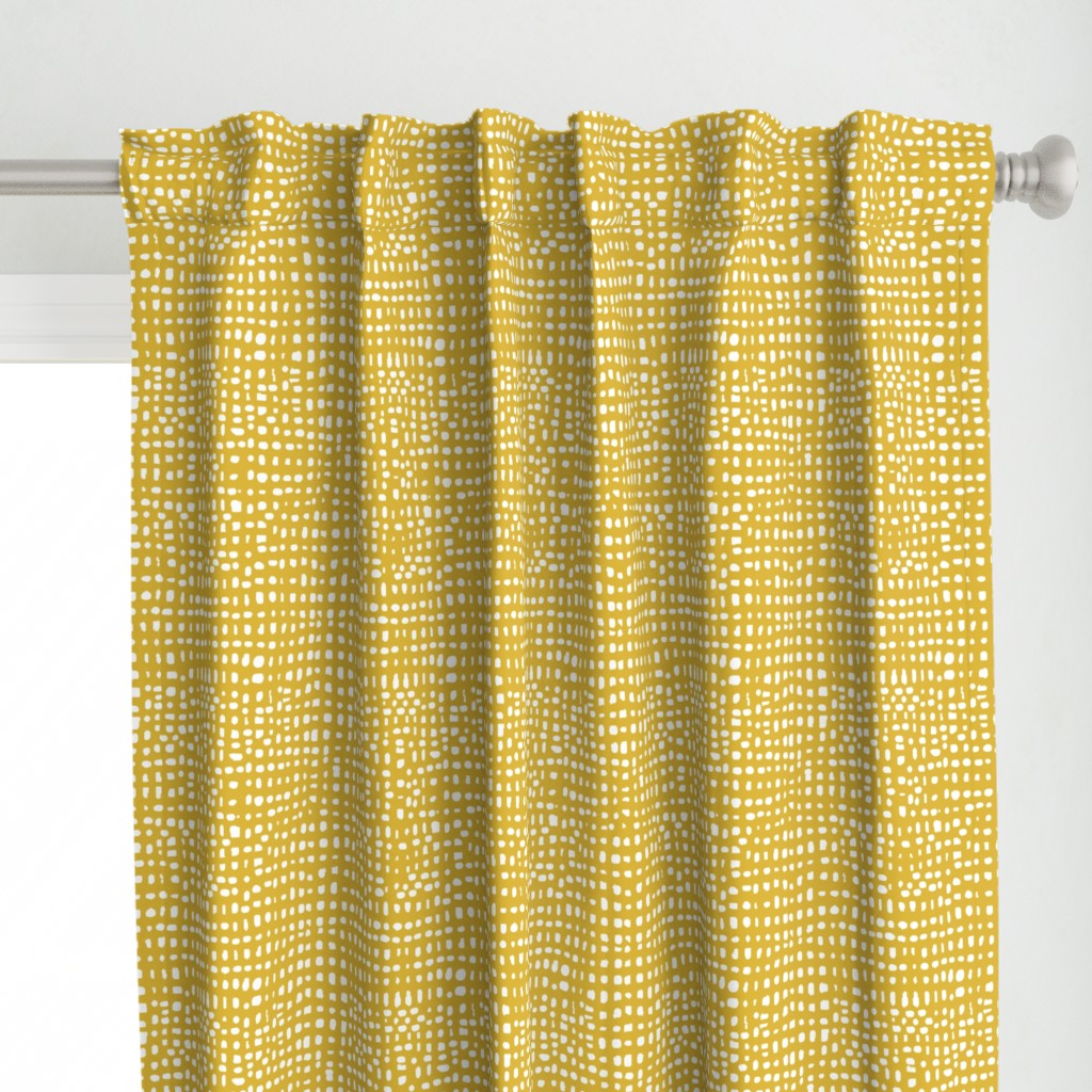 mustard stripes dots grid lines texture linen look