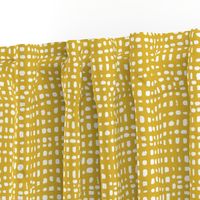 mustard stripes dots grid lines texture linen look