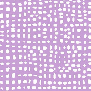 grid // purple weave grid coordinate girls pastel horse coordinate print
