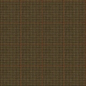 Dog-Tooth/Houndstooth Check in Brown
