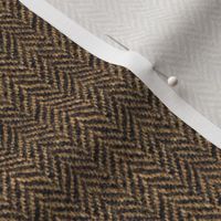 Herringbone Tweed - Brown