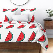 watermelon //  pillow plush cut  and sew fruit summer tropical kids fun 