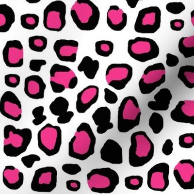 Hot Pink Leopard Animal Print 