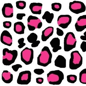 Hot Pink Leopard Animal Print 