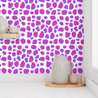 Hot Pink Purple Leopard Animal Print Spots