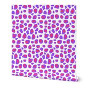 Hot Pink Purple Leopard Animal Print Spots