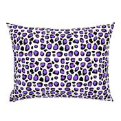 Purple Leopard Animal Print Spots 