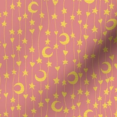 We Have The Stars (pink & yellow)