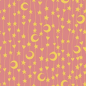 We Have The Stars (pink & yellow)