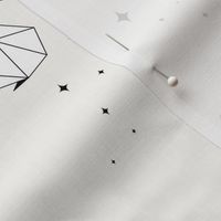 Origami Swan stars - white