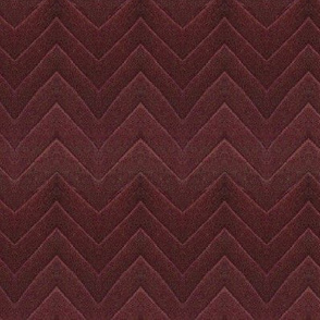 Chevron, in shades of maroon and ruby