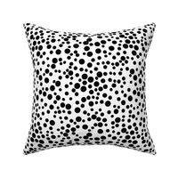 black and white dots nursery baby bedding crib 