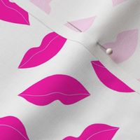 lips // pink love lips lipstick beauty makeup fashion girly love valentines illustration