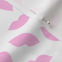 lips // pastel pink lipstick lips love valentines kisses kiss xoxo girly illustration pattern