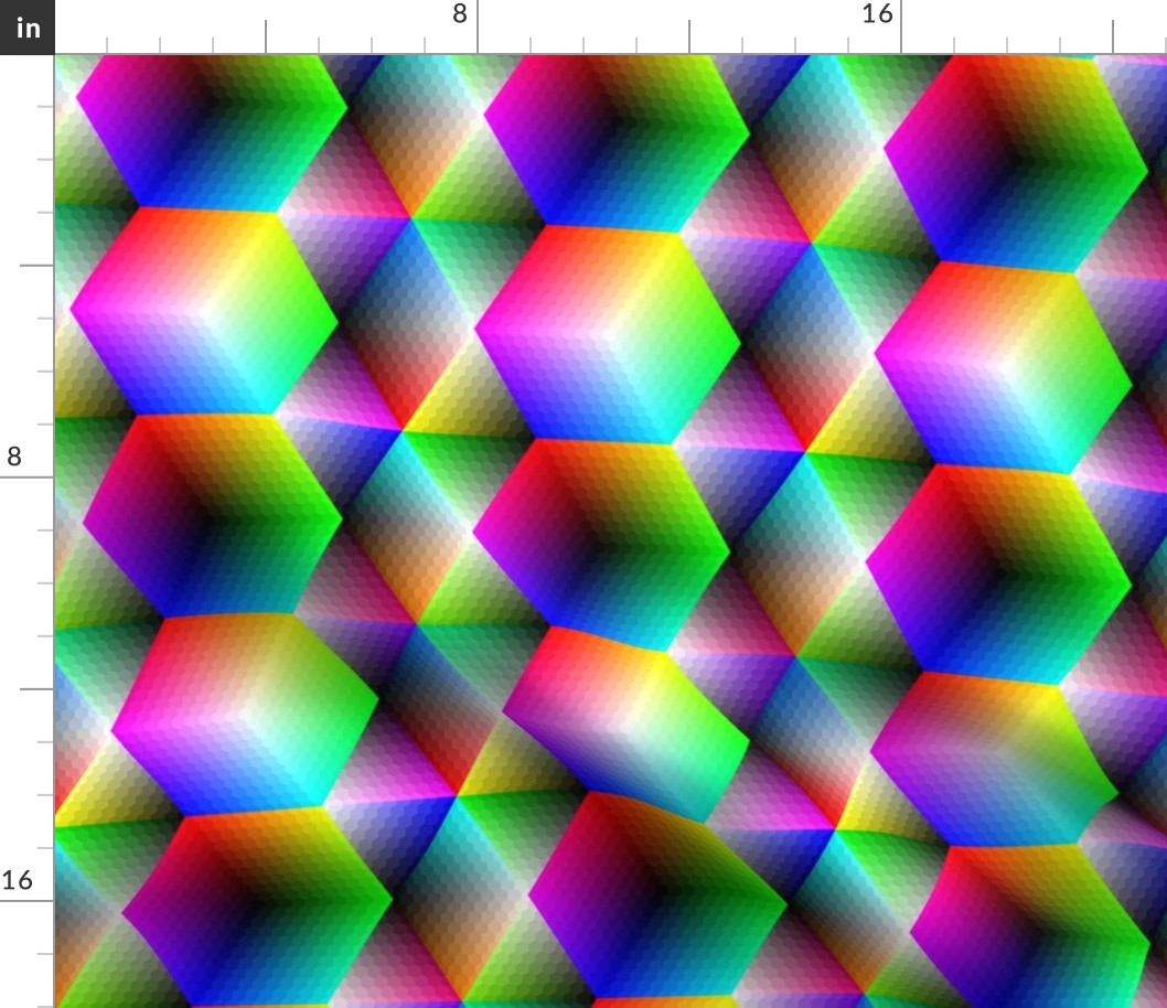 00490861 : hexagon palette 10