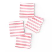 Pink Watercolor Stripe