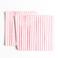 Pink Watercolor Stripe