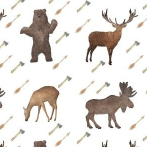 Deer Bear Stag Moose
