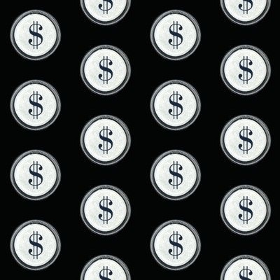 Dollar Sign Fabric, Wallpaper and Home Decor | Spoonflower