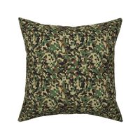 Small Woodland Outdoor Camouflage (6 inch repeat)