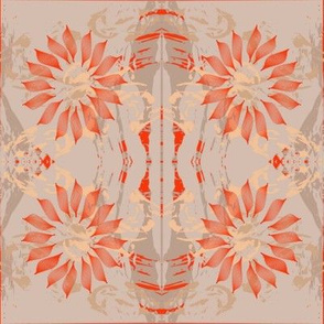 Paint Splash-Coral and Sand