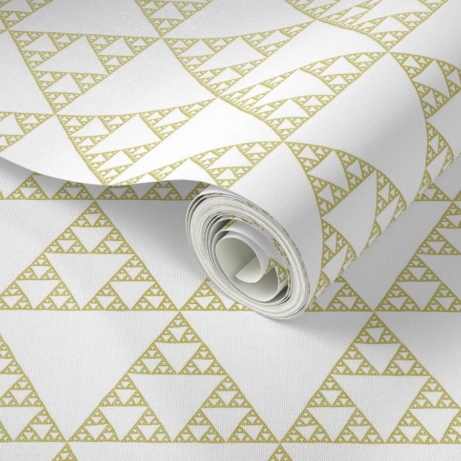 Sierpinski triangle - bronze