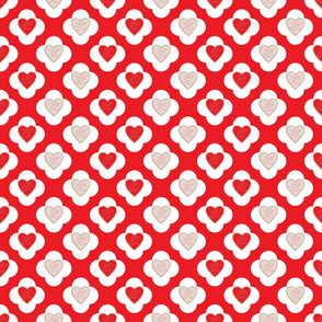 Valentine Cookie Fabric