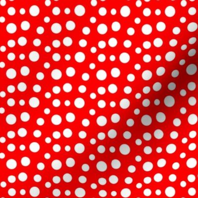 Red Whimsical Dot