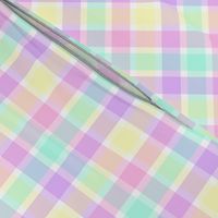 Pastel Homespun Look Plaid