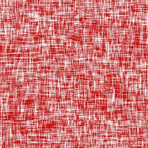 LARGE Red + white linen-weave by Su_G_©SuSchaefer