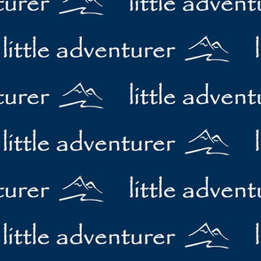 little adventurer // navy